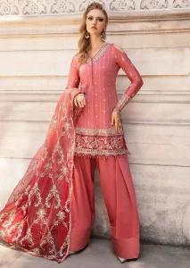 Maria B sateen Unstitched collection 2024 - article CST-809