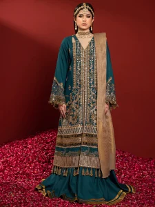 Bin Ilyas LAAL Luxury Embroided Winter Unstitched Edit