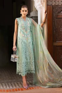 MARIA.B Lawn 3 Piece Unstitched Embroidered Collection'25 D-2514-A