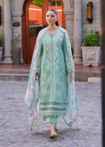 Saira Shakira Bloom Unstitched Lawn Collection'25 CHLOE 3-B