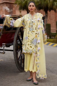 ELAN Luxury Lawn Unstitched Colection'25 AMARA (EL25-09 A)