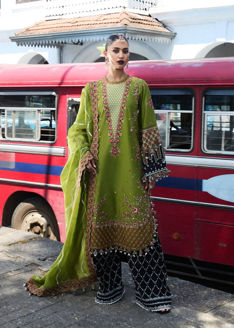 Hussain Rehar Luxury Lawn Unstitched Collection 2025 Abass