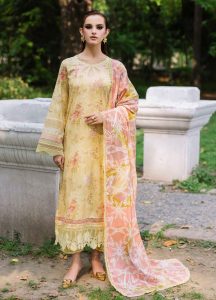 Nureh daily delight lawn collection 2025 Daily Delights by Nureh Chikankari Lawn Suits Unstitched 3 Piece NU25DC DD-04