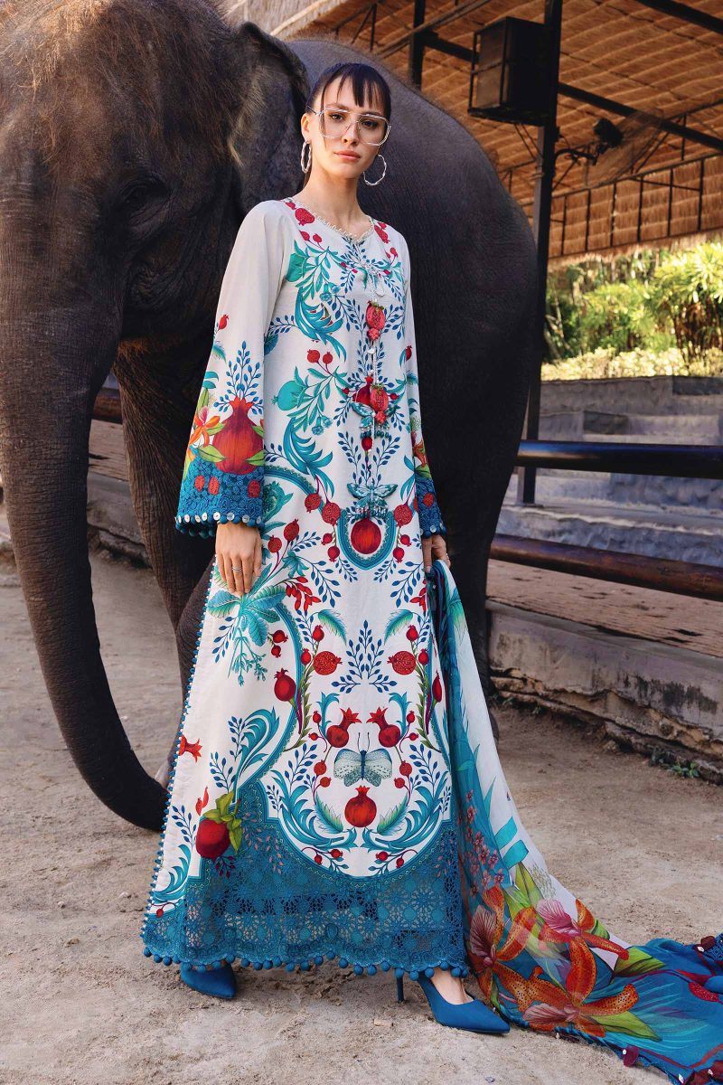 Maria.B M.Prints Lawn Unstitched Collection Vol-1 2026 MPT-2912-A