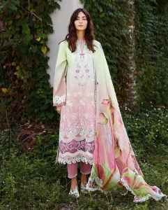 Mushq Solace Ombre Chikankari Unstitched Collection 2026 PETAL PULL
