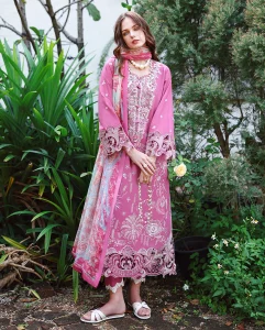 Mushq The Secret Garden Lawn Unstitched Collection 2026 MYSTIC CAMELLIA
