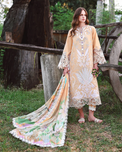 Mushq The Secret Garden Lawn Unstitched Collection 2026 WISTERIA VEIL