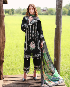 Mushq The Secret Garden Lawn Unstitched Collection 2026 NIGHTSHADE BLOOM