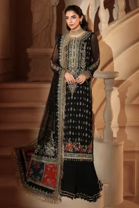 Charizma Dastan-E-Jashan Luxury Chiffon Unstitched Collection VOL. 1 2026 DJW6-04